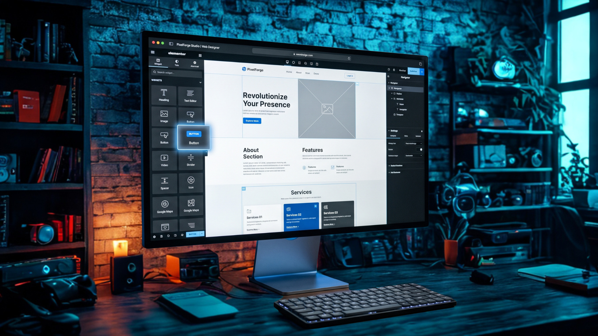 EminTechLab profesyonel web tasarım hizmeti — WordPress ve Elementor ile